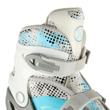 NILS EXTREME NH18331 4in1 Inliner Schlittschuhe Rollschuhe Gr. 31-34, Blau, verstellbar