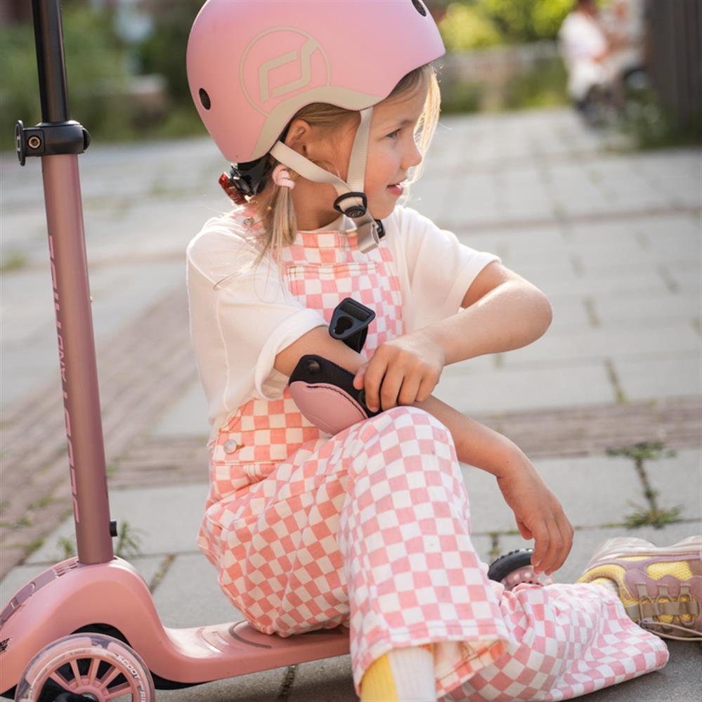 Scoot & Ride Highwaykick 3S Scooter, rose - Kinderroller, ab 3 Jahren
