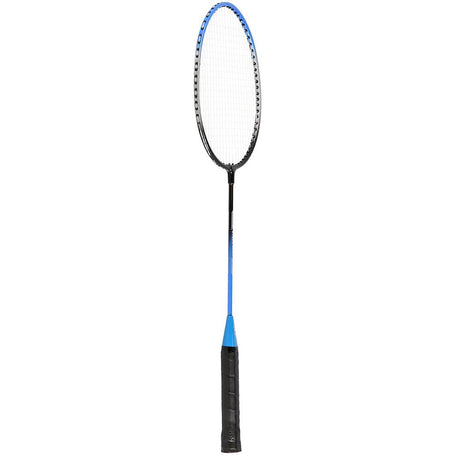 NILS Badminton Set mit Netz, 2 Schlägern und 3 Federbällen, Outdoor Garten Freizeit