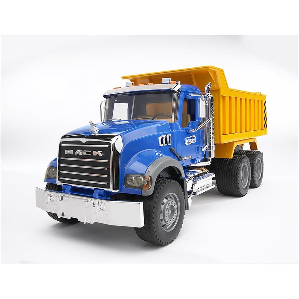 Bruder 02815 - MACK Granite LKW mit Kippmulde, 1:16