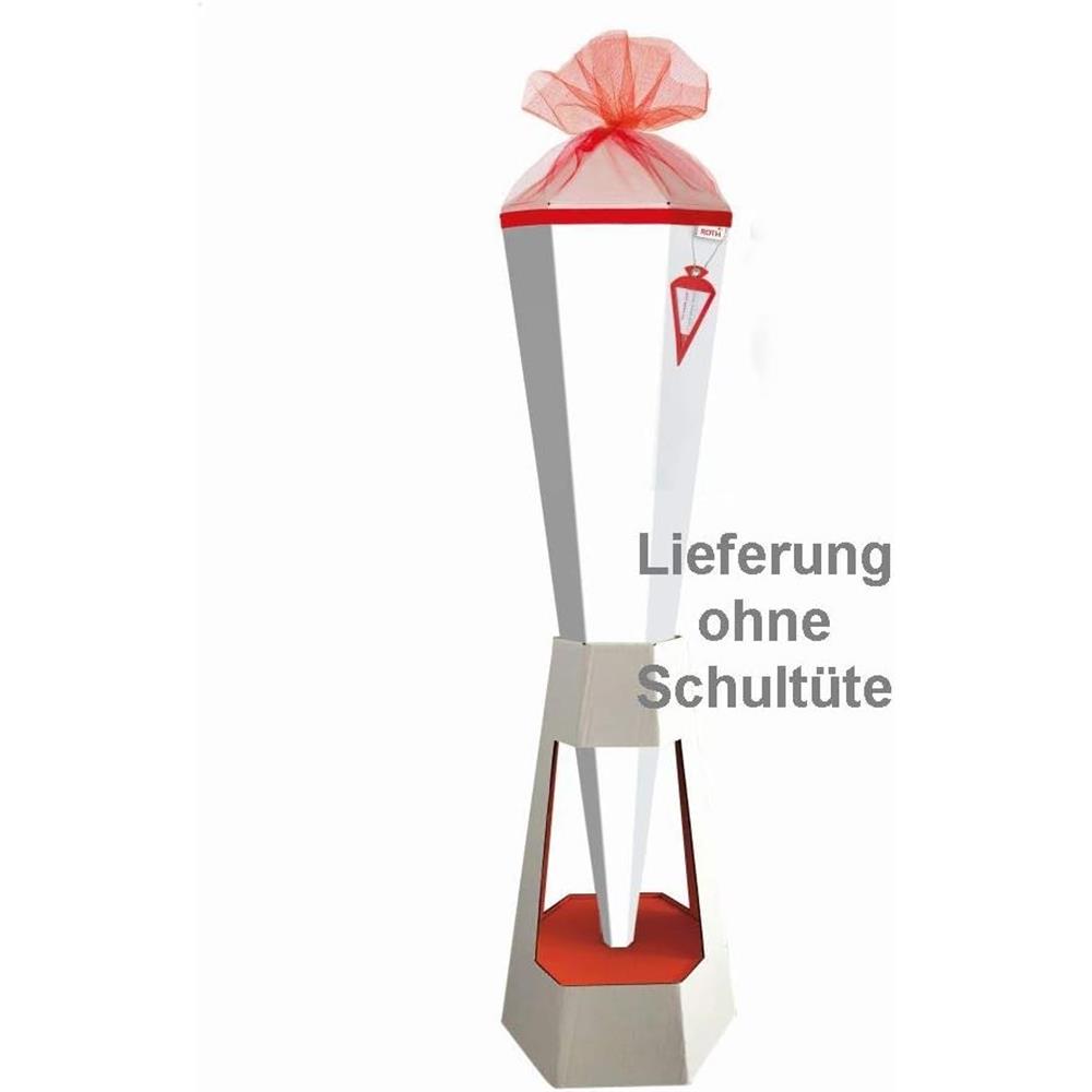 Roth Schultüten-Ständer aus Karton, für einzelne Schultüte (70 cm oder 85 cm)