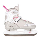 NILS EXTREME NH18188A 2in1 Inliner Schlittschuhe Kinder Gr. 34-38, Grau-Rosa, verstellbar