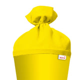 Roth Schultüte-Rohling/Basteltüte, gelb, 70cm, rund, Rot(h)-Spitze, mit Filzverschluss
