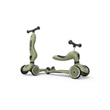 Scoot & Ride Highwaykick 1, olive - 2in1 Kinderroller, ab 1 Jahr