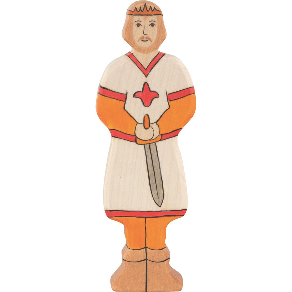 Holztiger Holzfigur - Prinz, Holzspielzeug, ab 3 Jahren