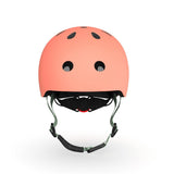 Scoot & Ride Kinderhelm Größe XXS-S (45-51 cm) peach - Schutzhelm mit LED-Licht
