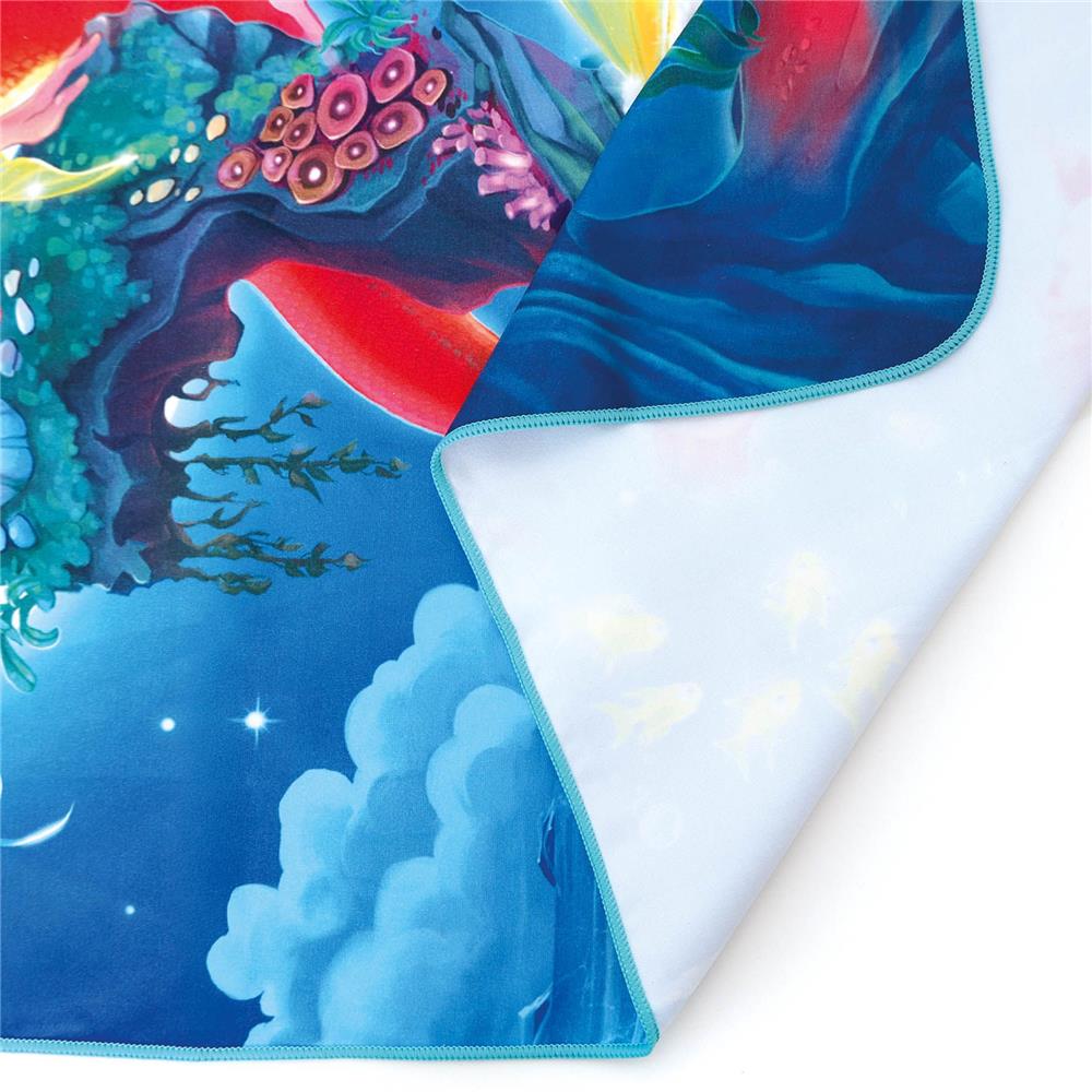 Roth Kinder-Badetuch, Magische Meerjungfrau, 60 cm x 120 cm, schnell trocknend