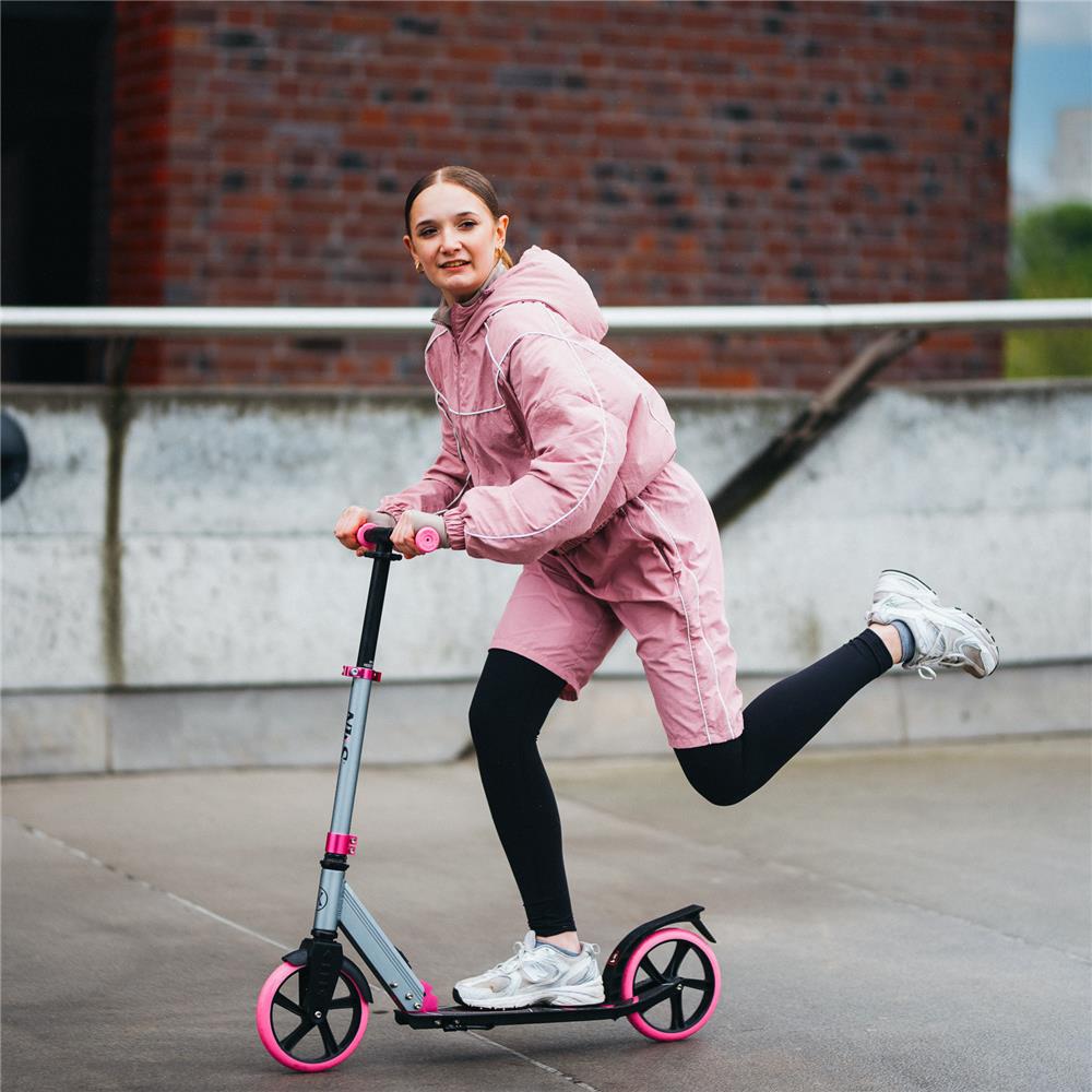 NILS EXTREME HM127 City Scooter Rosa, Freizeitroller, ABEC-7, bis 100 kg