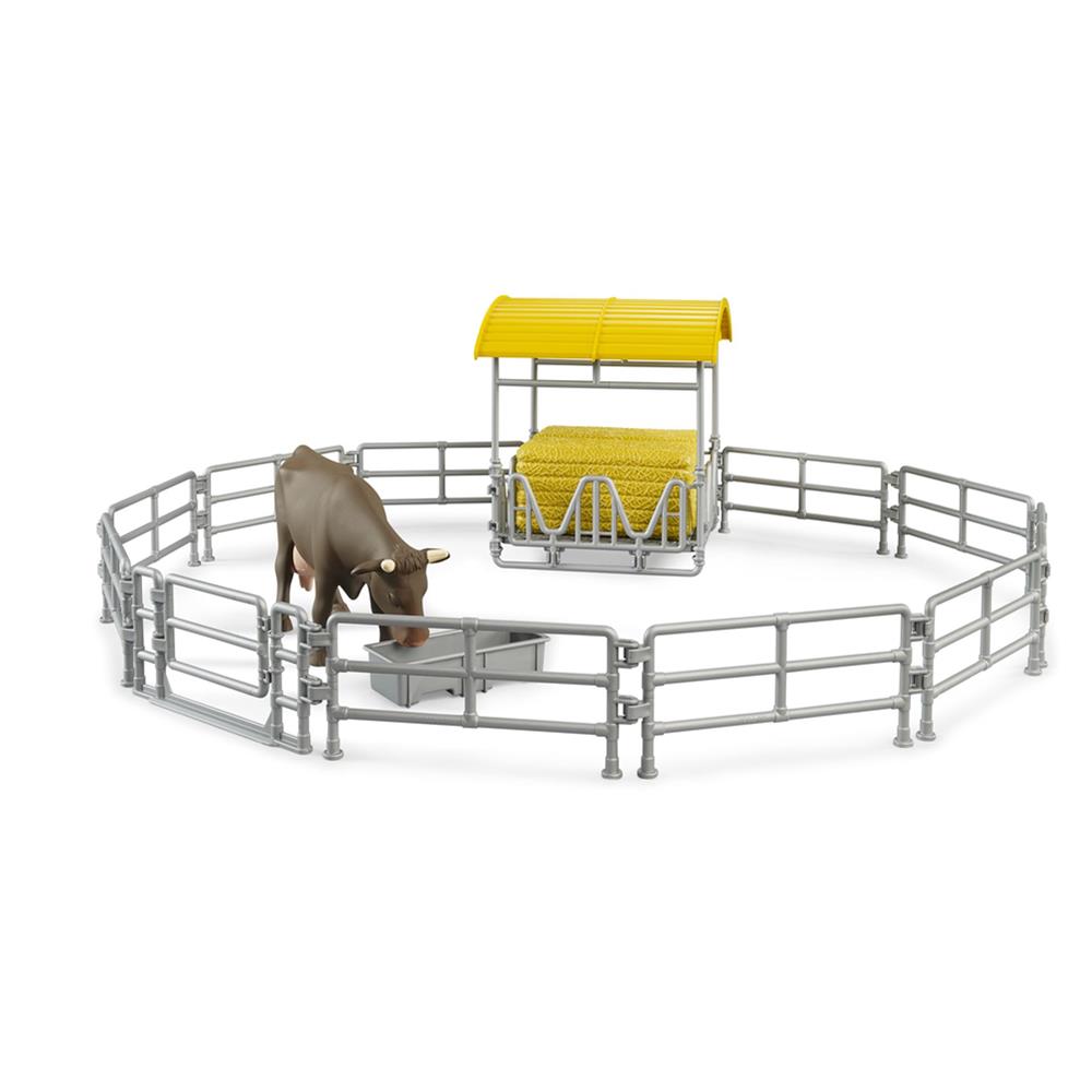 Bruder 62612 - Zubehör: Heuraufe mit Zäunen und Trog