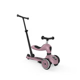 Scoot & Ride Highwaykick 1 Push and Go, wildberry - Kinderroller mit Schiebestange