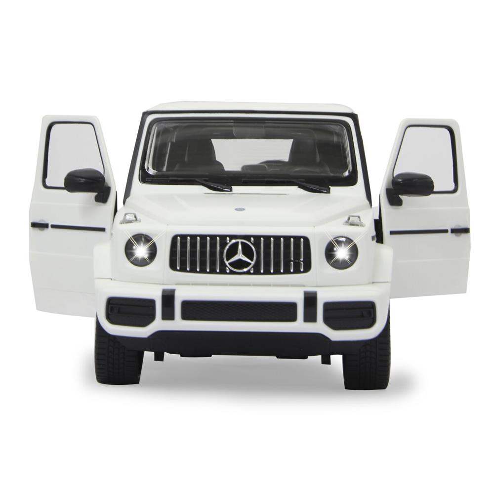 Jamara Mercedes-AMG G63 1:14 weiß 2,4GHz Tür manuell Ferngesteuertes Auto mit LED Fahrlicht