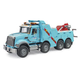 Bruder 02831 – Mack Granite Abschlepp-LKW mit Light & Sound Modul, Maßstab 1:16