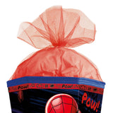 Roth Schultüte Marvel Spiderman, 85cm, eckig, mit Rot(h)-Spitze, rotem Tüll und Spezialborte