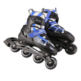 NILS EXTREME NH18366A 2in1 Inliner Schlittschuhe Kinder Gr. 34-38, Dunkelblau, verstellbar