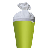 Roth Schultüte-Rohling/Basteltüte, maigrün, 70cm, rund, Rot(h)-Spitze, mit Filzverschluss (weiß)