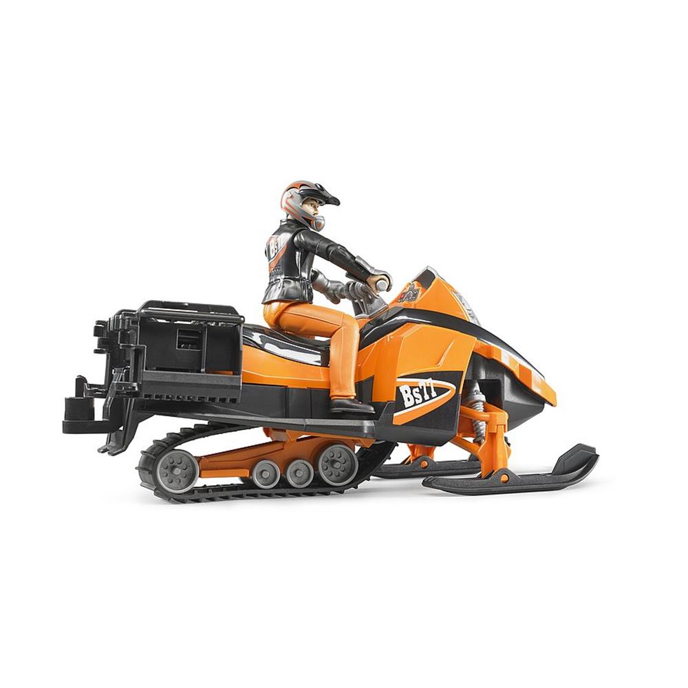 Bruder 63101 - Snowmobil mit Fahrer und Ausstattung