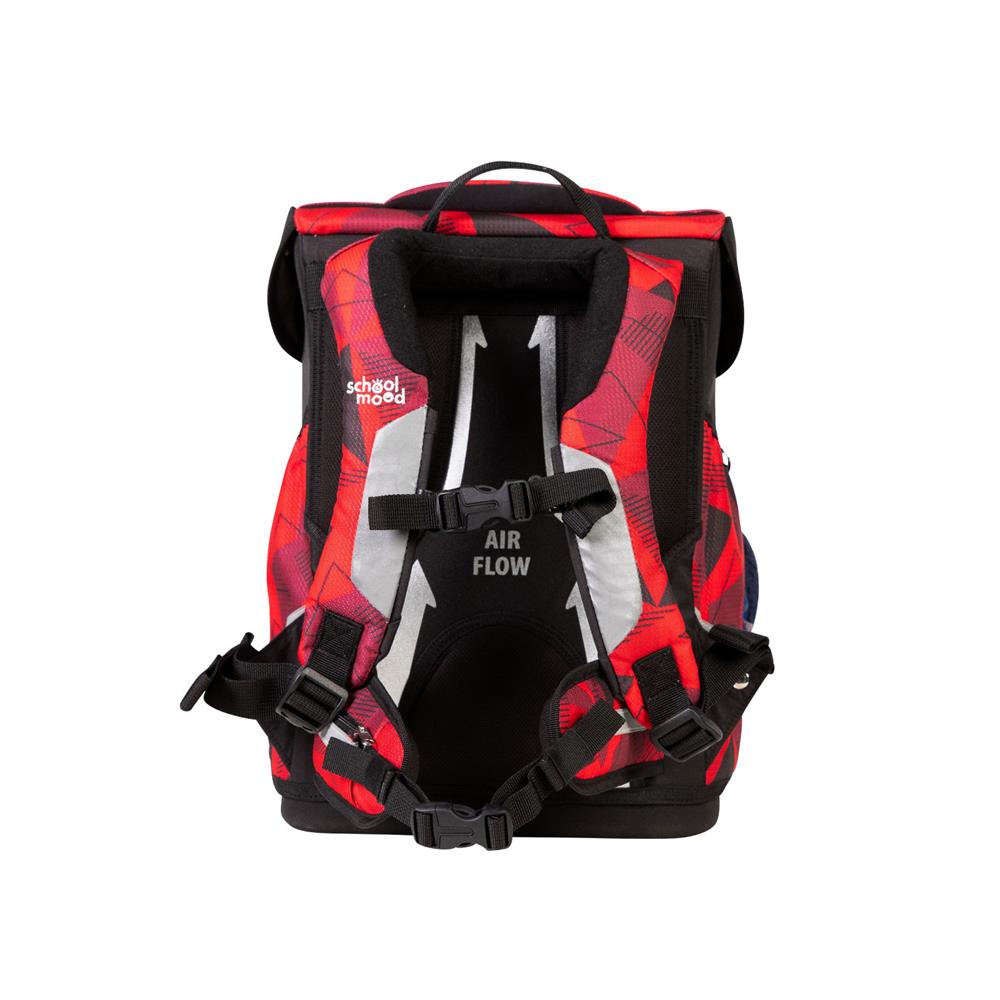 School-Mood Schulranzen Set Champion Pro Kai (Ninja) 7-teilig für Schulanfänger