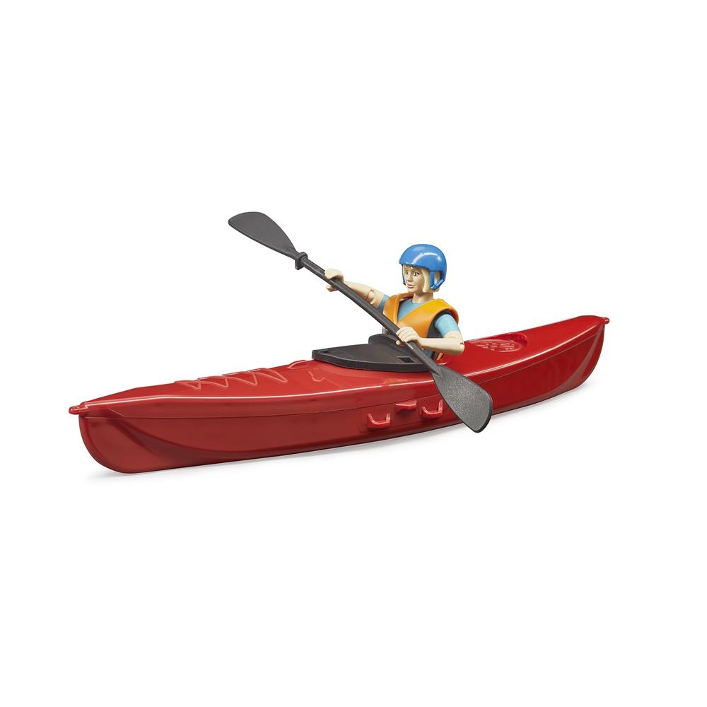Bruder 63155 - bworld Kajak mit Figur