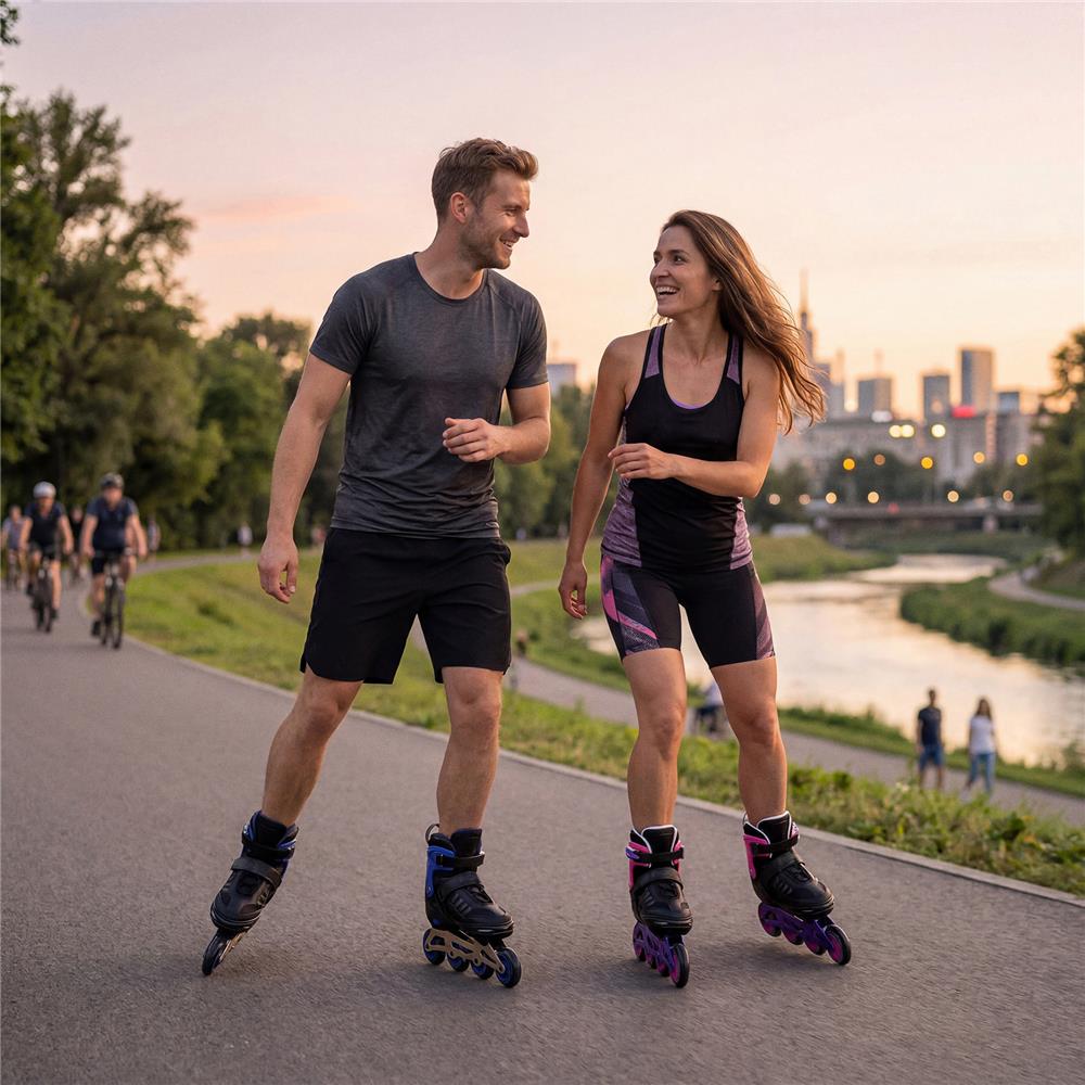 NILS EXTREME NA684 VELTO Inlineskates Inliner Gr. 42-45, Rosa, größenverstellbar