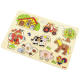 goki Steckpuzzle Bauernhof VI