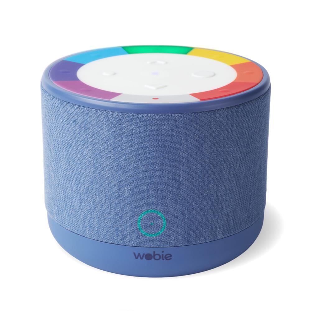 Wobie Box Blau Kinder Musikbox mit Spotify, WLAN, Bluetooth, SD-Slot & Kopfhöreranschluss
