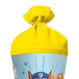 Roth Schultüte Paw Patrol, 70cm, rund, mit Rot(h)-Spitze und gelbem Filzverschluss