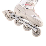 NILS EXTREME NH18188A 2in1 Inliner Schlittschuhe Gr. 39-43, Grau-Rosa, verstellbar