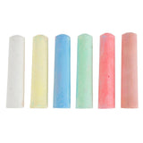 Idena Jumbo Straßenmalkreide – 6 extra dicke Stangen à ca. 11 cm in leuchtenden Farben