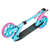 NILS EXTREME HM1302 City Scooter Blau-Rosa, Freizeitroller, ABEC-7, bis 100 kg