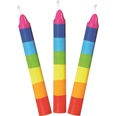 goki Geburtstagskerzen-Set, 10 Stück, bunt