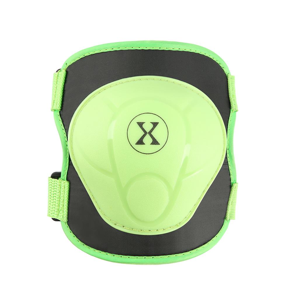 NILS EXTREME H704 Schoner-Set, Grün, Größe M - Protektoren Handgelenk Ellenbogen Knie