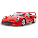 Jamara Ferrari F40 1:14 rot 27MHz Klappscheinwerfer fernbedienbar Ferngesteuertes Auto mit LED Licht