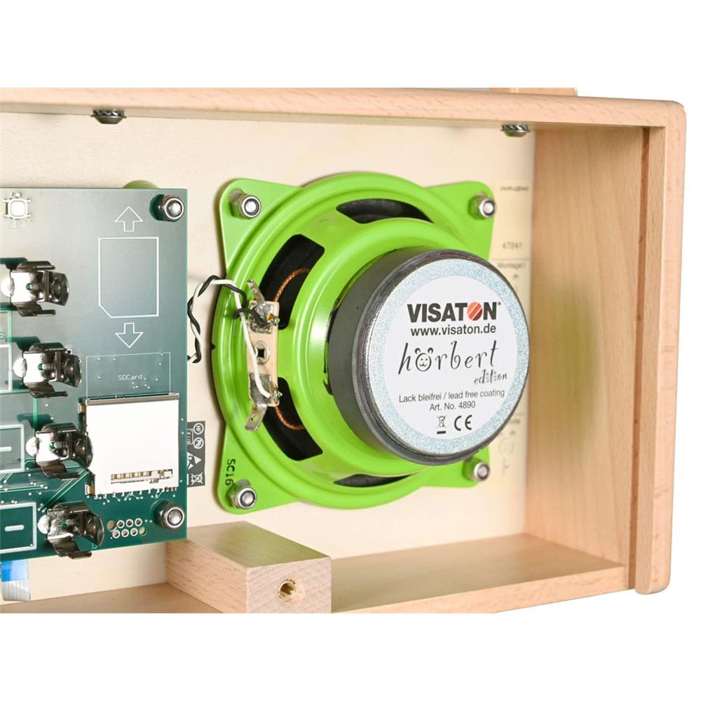 hörbert Musik-Player für Kinder – Holz, Bluetooth, WLAN & Aufnahme, Made in Germany
