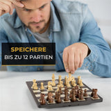 MILLENNIUM M818 ChessGenius Pro Wood Edition – Schachcomputer mit Echtholzfiguren