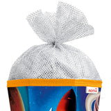 Roth Schultüte Weltraum, 85cm, eckig, Rot(h)-Spitze, Tüllverschluss (Silbertüll)