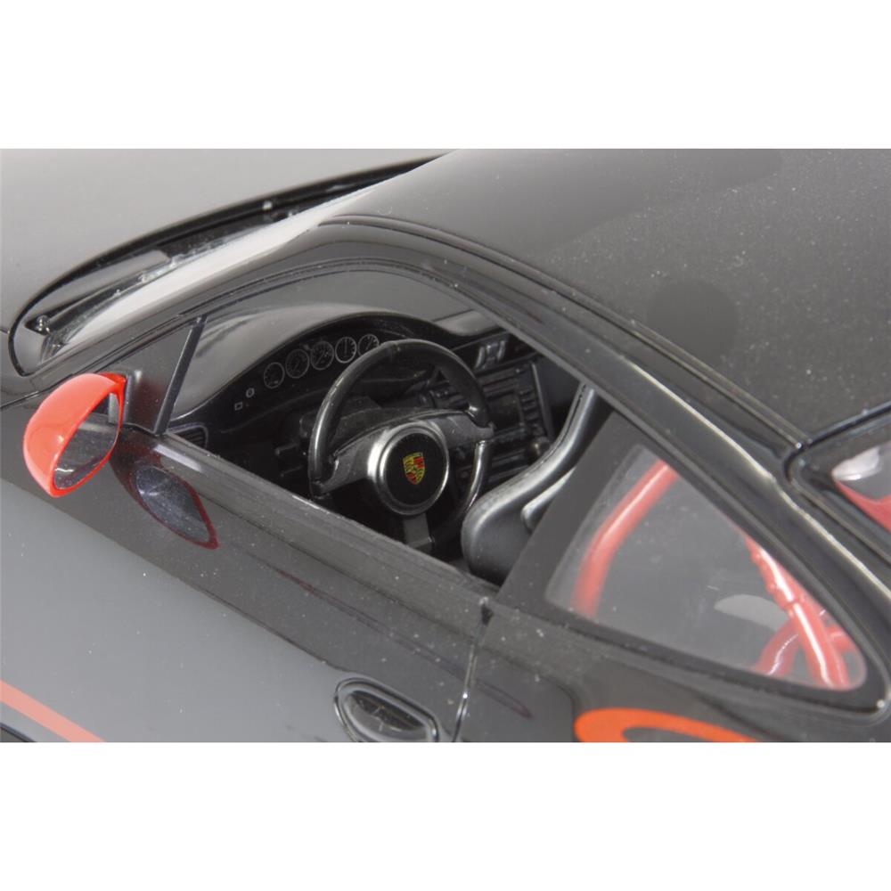 Jamara Porsche GT3 RS 1:14 schwarz 2,4GHz Ferngesteuertes Auto mit LED Fahrlicht