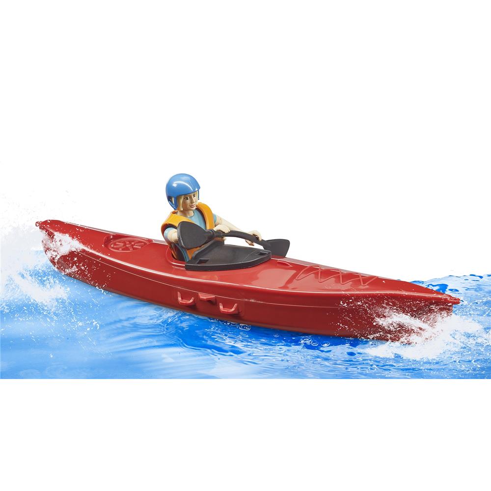 Bruder 63155 - bworld Kajak mit Figur