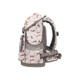 School-Mood Schulranzenset Timeless Air+ Leopard (Nordic Collection), 7-teilig