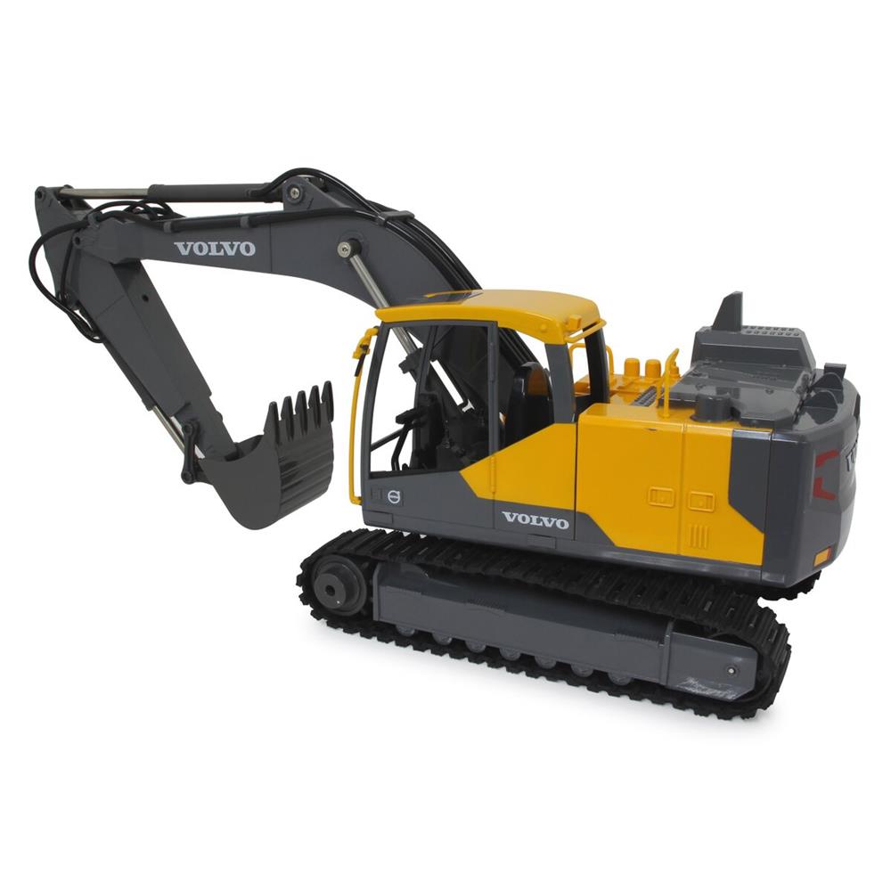 Jamara Bagger Volvo EC160E Metal, 1:16, 2,4GHz, Destruction-Set, ferngesteuertes Baustellenfahrzeug