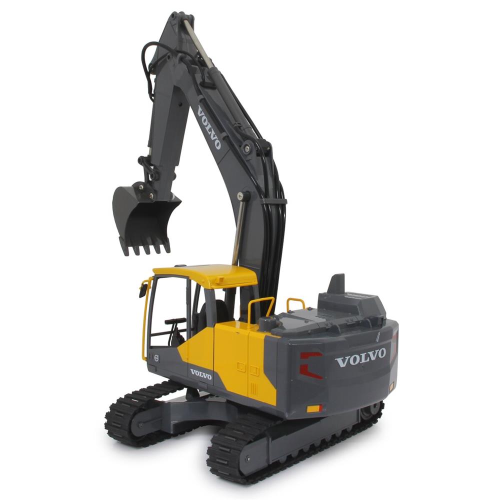 Jamara Bagger Volvo EC160E Metal, 1:16, 2,4GHz, Destruction-Set, ferngesteuertes Baustellenfahrzeug