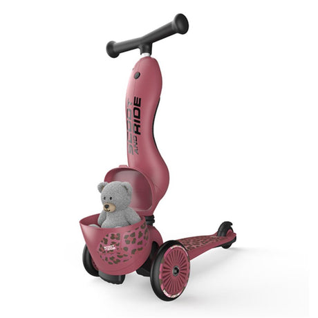 Scoot & Ride Highwaykick 1 Lifestyle, Wildcat - Kinderroller mit Aufbewahrungsbox