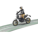 Bruder 63051 - Scrambler Ducati Desert Sled mit Fahrer