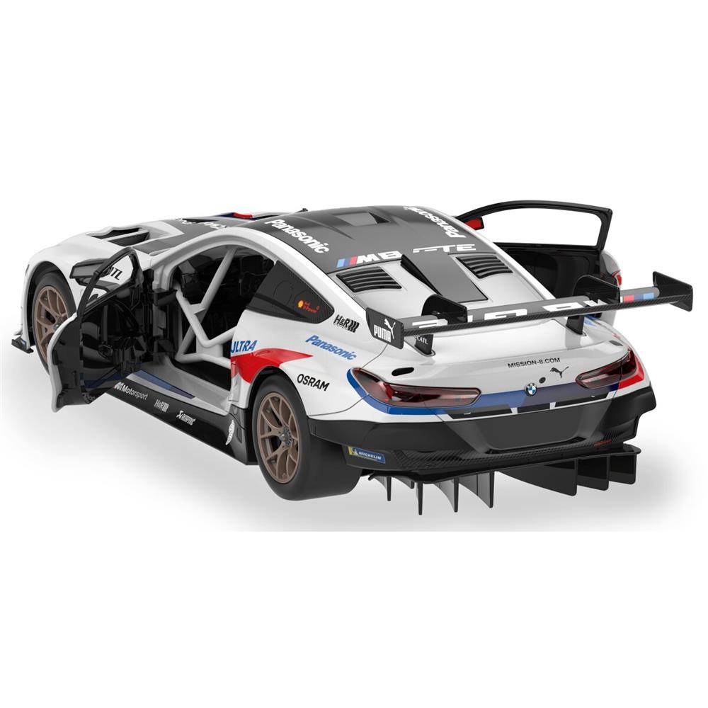 Jamara BMW M8 GTE 1:18 weiß 2,4GHz Bausatz Ferngesteuertes Auto