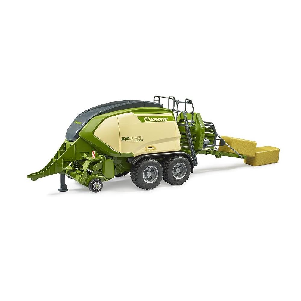 Bruder 02033 - Krone Big Pack 1290 HDP VC mit 2 Quaderballen
