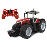 Jamara RC Traktor Massey Ferguson 8S.285 1:16 Rot 2,4Ghz ferngesteuerter Spielzeugtraktor