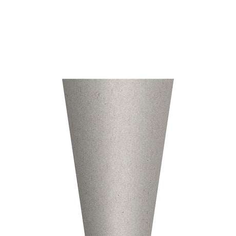 Roth Schultüte-Rohling/Basteltüte, grau, 70cm, rund, Rot(h)-Spitze, ohne Verschluss