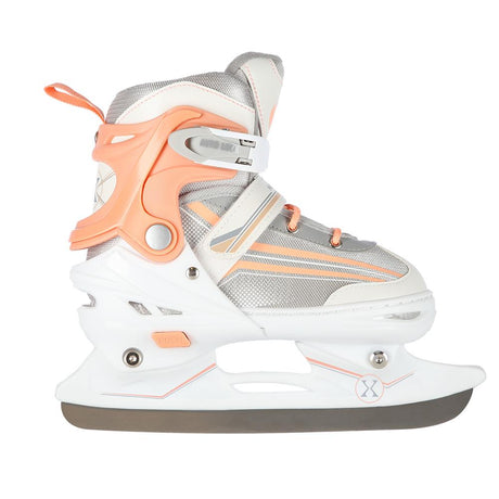 NILS EXTREME NH18190 2in1 Inliner Schlittschuhe Gr. 39-43, Weiß-Rosa, verstellbar