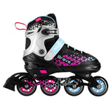 NILS EXTREME NH18190A BRAVE 2in1 Inliner Schlittschuhe Gr. 39-43, Rosa, verstellbar