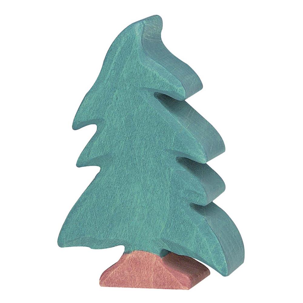 Holztiger Holzfigur - Nadelbaum, klein, Holzspielzeug, ab 3 Jahren