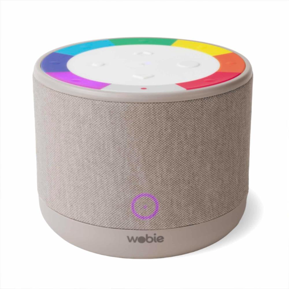 Wobie Box Grau Kinder Musikbox mit Spotify, WLAN, Bluetooth, SD-Slot & Kopfhöreranschluss